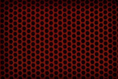 kırmızı plastik arka plan Delikli