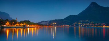 gece şehir lecoo Panoraması. 