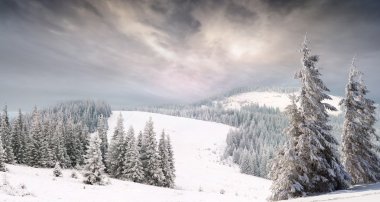 Karpatlar snowstor önce