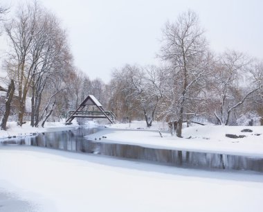 karla kaplı Peyzaj Park