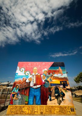 El Segundo Barrio El Paso, Teksas 'taki yaşamı resmeden sanatçılar İsa 