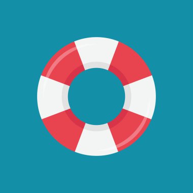 Güvenli torus vektörü. Sembol. Logo tasarımı. Poster tasarımı. arkaplan.