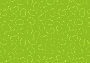Mung Bean vektörü. Mung Fasulye desenli duvar kağıdı.