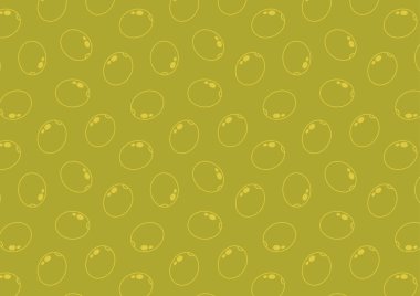 Zeytin desenli duvar kağıdı. Metin için boş alan. Zeytin sembolü vektörü.