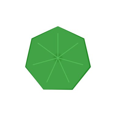 Lily pad vektörü. Lily Pad logo tasarımı.