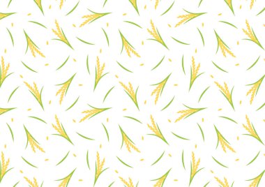 Buğday desenli duvar kağıdı. Yulaf sembolü. Pirinç işareti. Pirinç desenli duvar kağıdı.