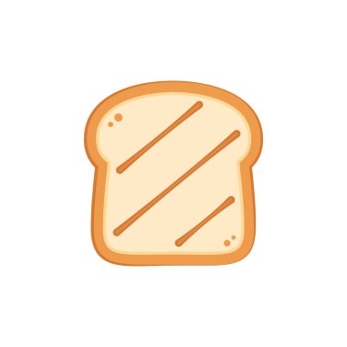 Ekmek vektörü. ekmek sembolü. Duvar kağıdı. Metin için boş alan. ekmek logosu tasarımı.