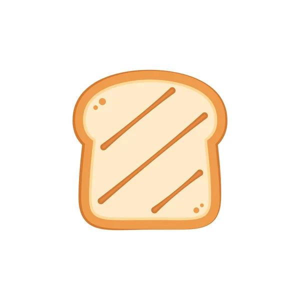 Ekmek Vektörü Ekmek Sembolü Duvar Kağıdı Metin Için Boş Alan — Stok Vektör