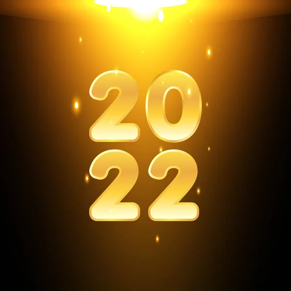 Feliz Año Nuevo 2022 Diseño Tarjetas Felicitación Para Año 2022 — Archivo Imágenes Vectoriales