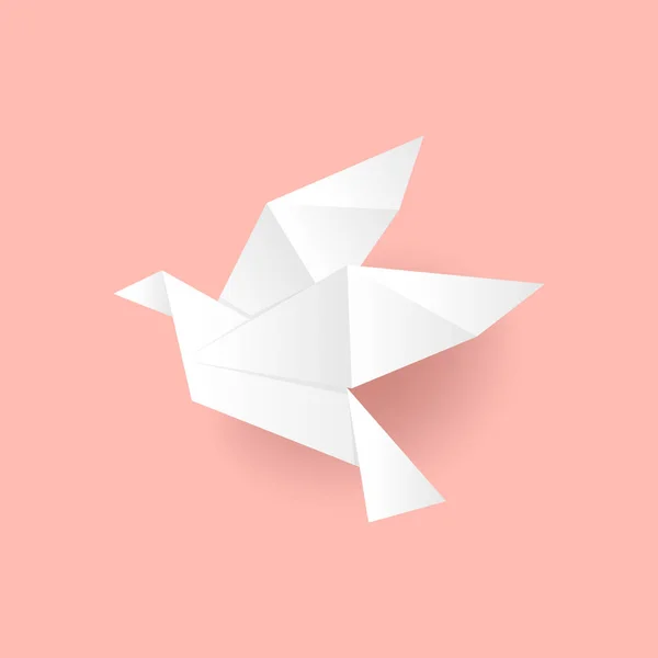 Διανυσματικό Χαρτί Διάνυσμα Origami Brid — Διανυσματικό Αρχείο