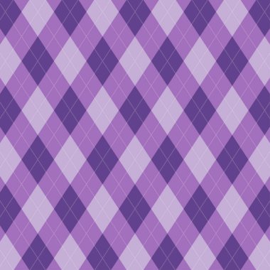 Mor ekose duvar kağıdı. ekose desen.