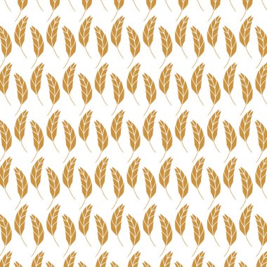 Buğday desenli duvar kağıdı. Yulaf sembolü. Metin için boş alan. Pirinç işareti. Pirinç desenli duvar kağıdı.