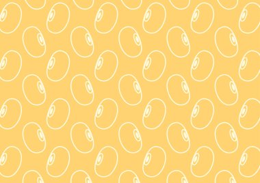 Soya fasulyesi vektörü. soya fasulyesi modeli vektörü. Beyaz arka planda soya fasulyesi. Duvar Kağıdı.