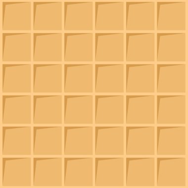 Waffle desenli arka plan. Waffle duvar kağıdı vektörü.