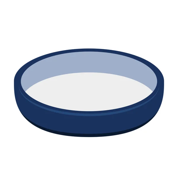Bowl Vector Bowl White Background Symbol — Stock Vector