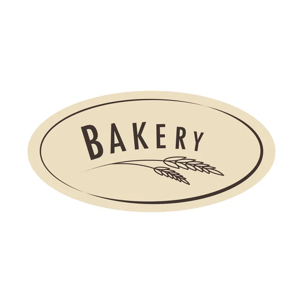 Bäckerei Logo Design Bäckerei Zeichen Vektor Design Des Schneebesen Logos — Stockvektor