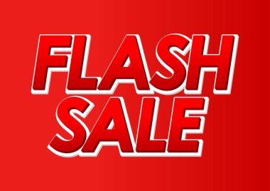 Flaş satış afişi tasarımı. Flaş satış afişi.