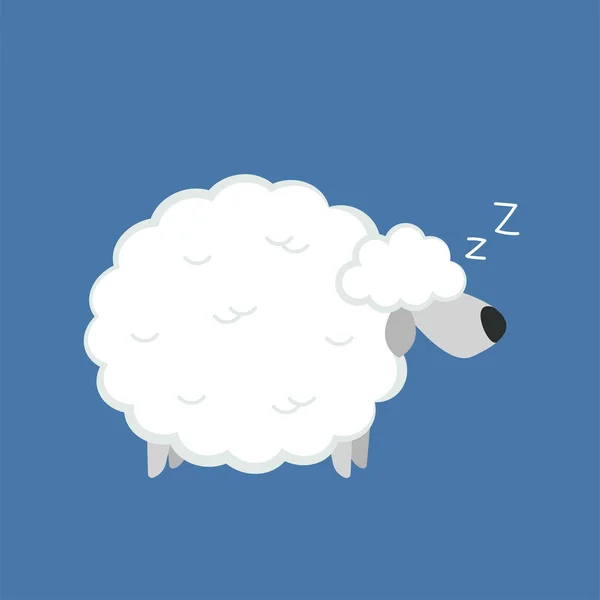 Sheep Cartoon Sheep Character Design — Stock Vector