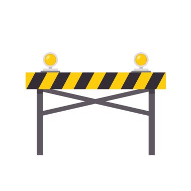 Çit ışığı yapı ikonu. Beyaz arkaplanda ışık vektörü.