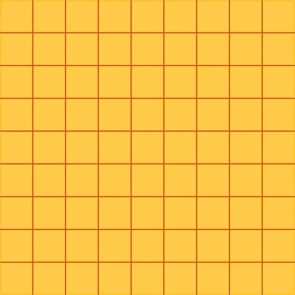 Papel Pintado Patrón Cuadrado Fondo Amarillo Patrón Cuadrado — Vector de stock