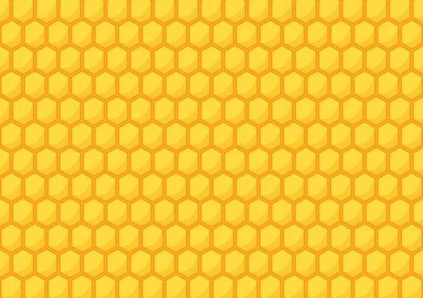 Bal peteği desenli vektör. Metin için boş alan. Duvar kağıdı. arkaplan.