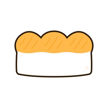 Tost logosu. Ekmek vektörü. ekmek sembolü. Duvar kağıdı. Metin için boş alan. ekmek logosu tasarımı.