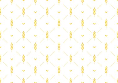 Buğday desenli duvar kağıdı. Yulaf sembolü. Metin için boş alan. Pirinç işareti. Pirinç desenli duvar kağıdı.