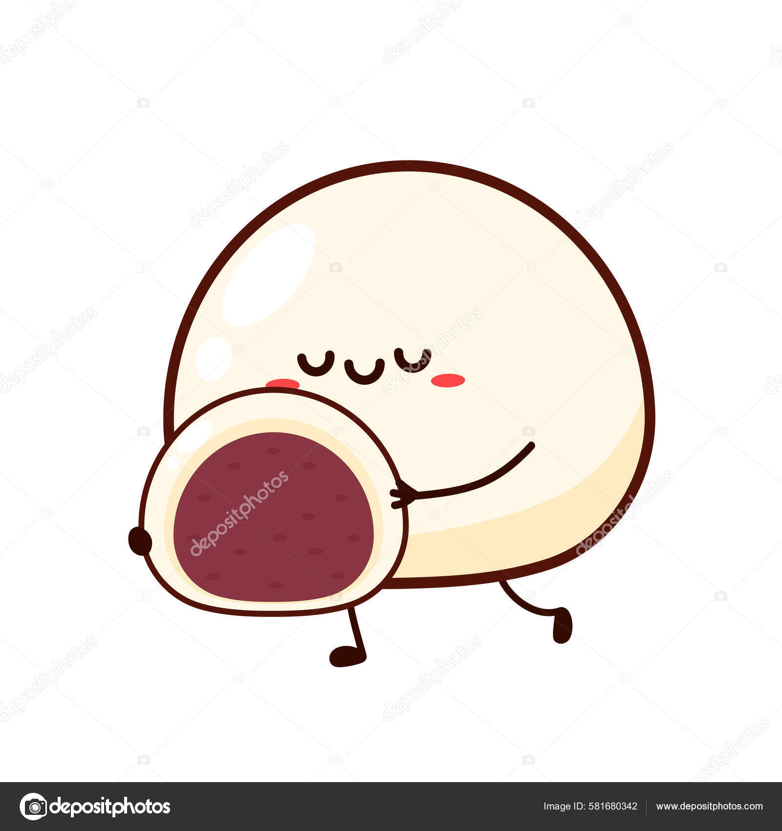 Mochi Character Design Wallpaper Free Space Text Mochi Vector Japanese Mochi Character Design Wallpaper Free Space Text Mochi Vector Japanese
