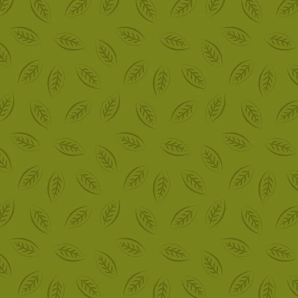 Green Tea Pattern Wallpaper Green Tea Doodle Vector Matcha Pattern — Stock Vector