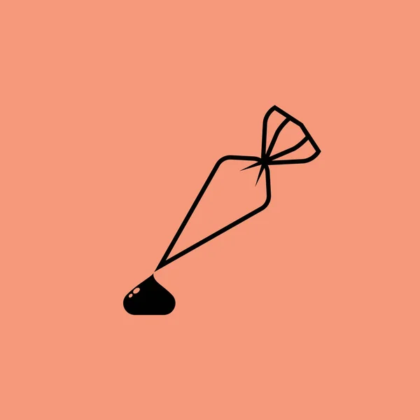 Λογότυπο Αρτοποιίας Σχεδιασμός Λογότυπου Της Τούρτας Σωληνώσεων Σιλικόνη Σωληνώσεων Κρέμα — Διανυσματικό Αρχείο
