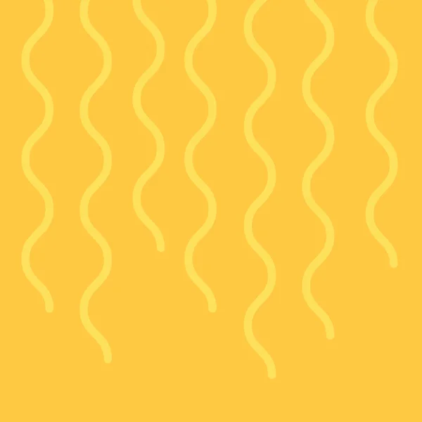 Instant Noodle Patroon Behang Instant Noodle Symbool Gele Lijn Patroon — Stockvector