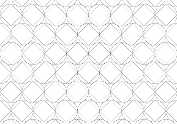 Square Circle Pattern Background — Stockvektor