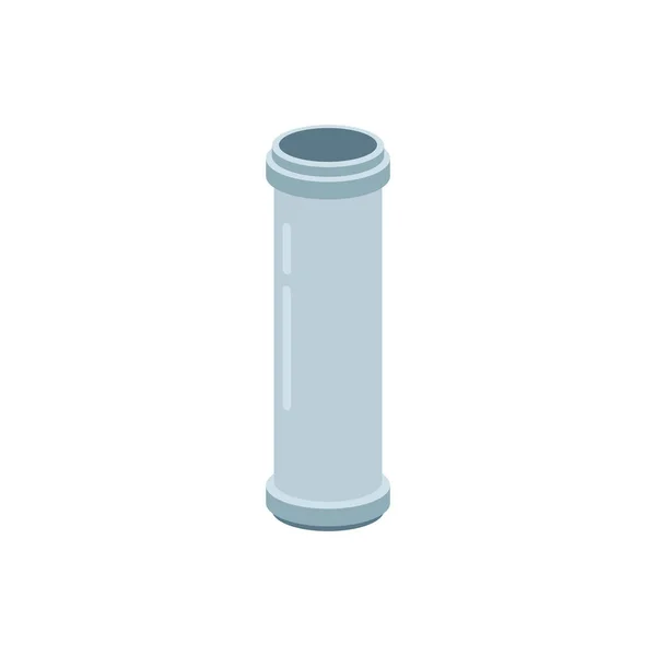 Water Pipe Vector Water Pipe White Bacdkground — ストックベクタ
