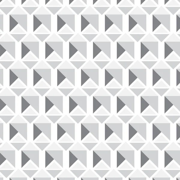 Geometric Cubes Pattern Abstract Geometric Pattern Lines Rhombuses Seamless Vector — Stockvektor