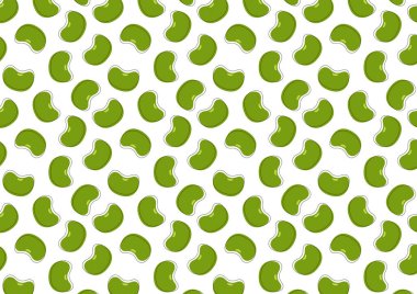 Mung Bean vektörü. Mung Fasulye desenli duvar kağıdı.
