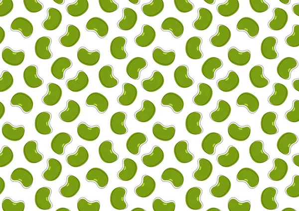 Mung Bean Vector Mung Bean Pattern Wallpaper — Stock Vector