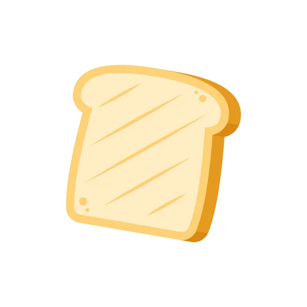 Toast Skewers Bread Toast Wood Stick Vector Bread Symbol Wallpaper — ストックベクタ