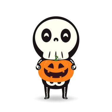 Şirin cadılar bayramı iskelet çizgi filmi. Cadılar Bayramı 'nda iskelet. Cadılar Bayramı karakteri çizgi filmi. Cadılar Bayramı tebrik kartın kutlu olsun..  