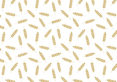 Buğday desenli duvar kağıdı. Yulaf sembolü. Metin için boş alan. Pirinç işareti. Pirinç desenli duvar kağıdı.