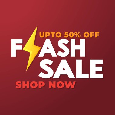 Flaş satış afişi tasarımı. Flaş satış afişi.