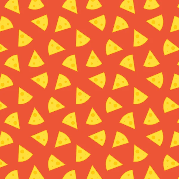 Nacho Vector Nacho Pattern Wallpaper Nacho Icon Vector Triangle Pattern — Stok Vektör