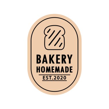 Ekmek vektörü. ekmek sembolü. Duvar kağıdı. Metin için boş alan. ekmek logosu tasarımı.