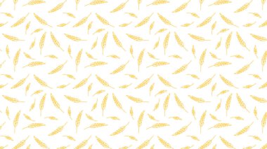 Buğday desenli duvar kağıdı. Yulaf sembolü. Metin için boş alan. Pirinç işareti. Pirinç desenli duvar kağıdı.