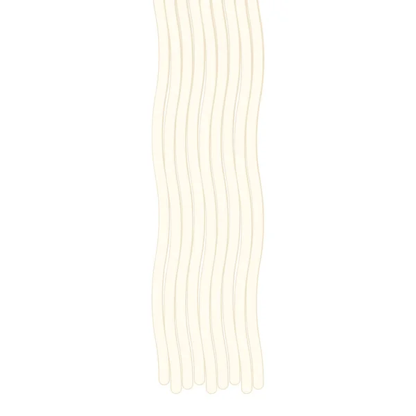 Vector Fideos Udon Fideos Blancos Fideos Udon Japoneses — Vector de stock