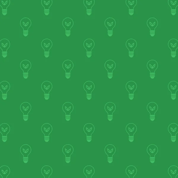 Растение Светильнике Эко Дизайн Логотипа Зеленая Концепция Экологической Энергии Растение — стоковый вектор