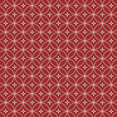 Ay Yeni Yıl Şablonu - Ay ya da Çin Yeni Yılı için kırmızı desenli tasarım.