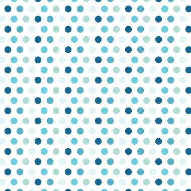 Mavi noktalı desen. Noktalı desen arka planı. Polka noktaları arkaplan.