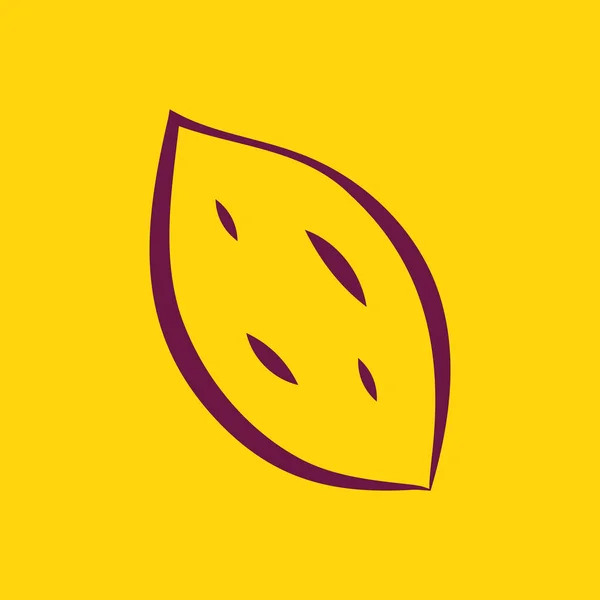Жареный Сладкий Картофель Дизайн Логотипа Жареного Сладкого Картофеля Японский Сладкий — стоковый вектор