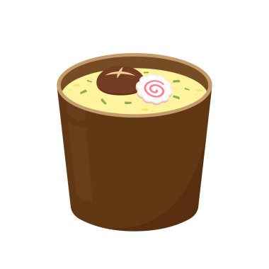 Buharda yumurta vektörü. Buharda pişmiş yumurta. Duvar Kağıdı.