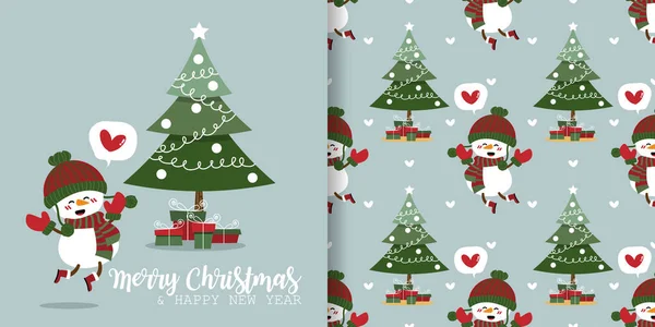 Weihnachtsfest Banner Mit Frohe Weihnachten Und Frohes Neues Jahr Text — Stockvektor